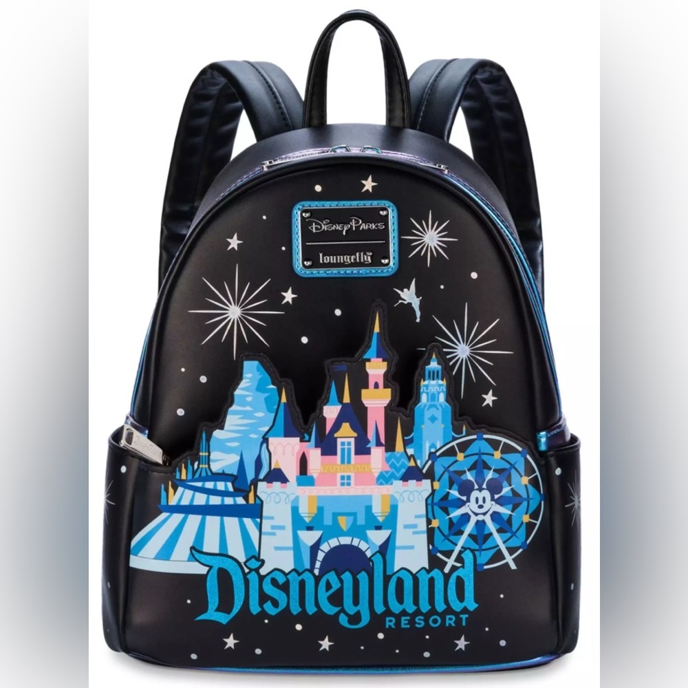 Loungefly Disneyland Park Icons Loungefly Mini Backpack NWT - Picture 1 of 5